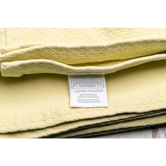 Restoration Hardware Bedding Restoration Hardware Yellow Luxury